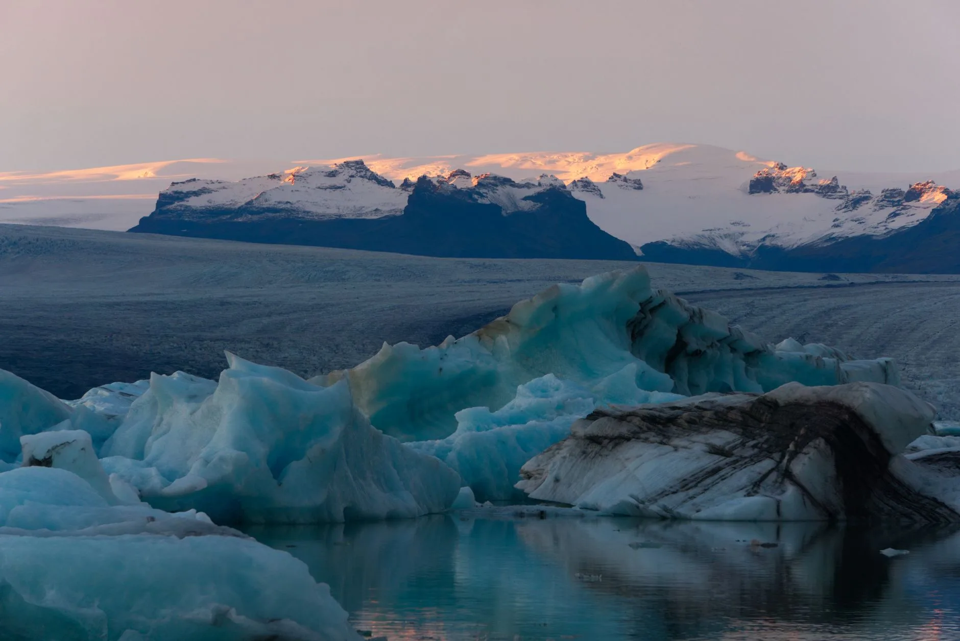 Sur la côte sud et à Jökulsárlón