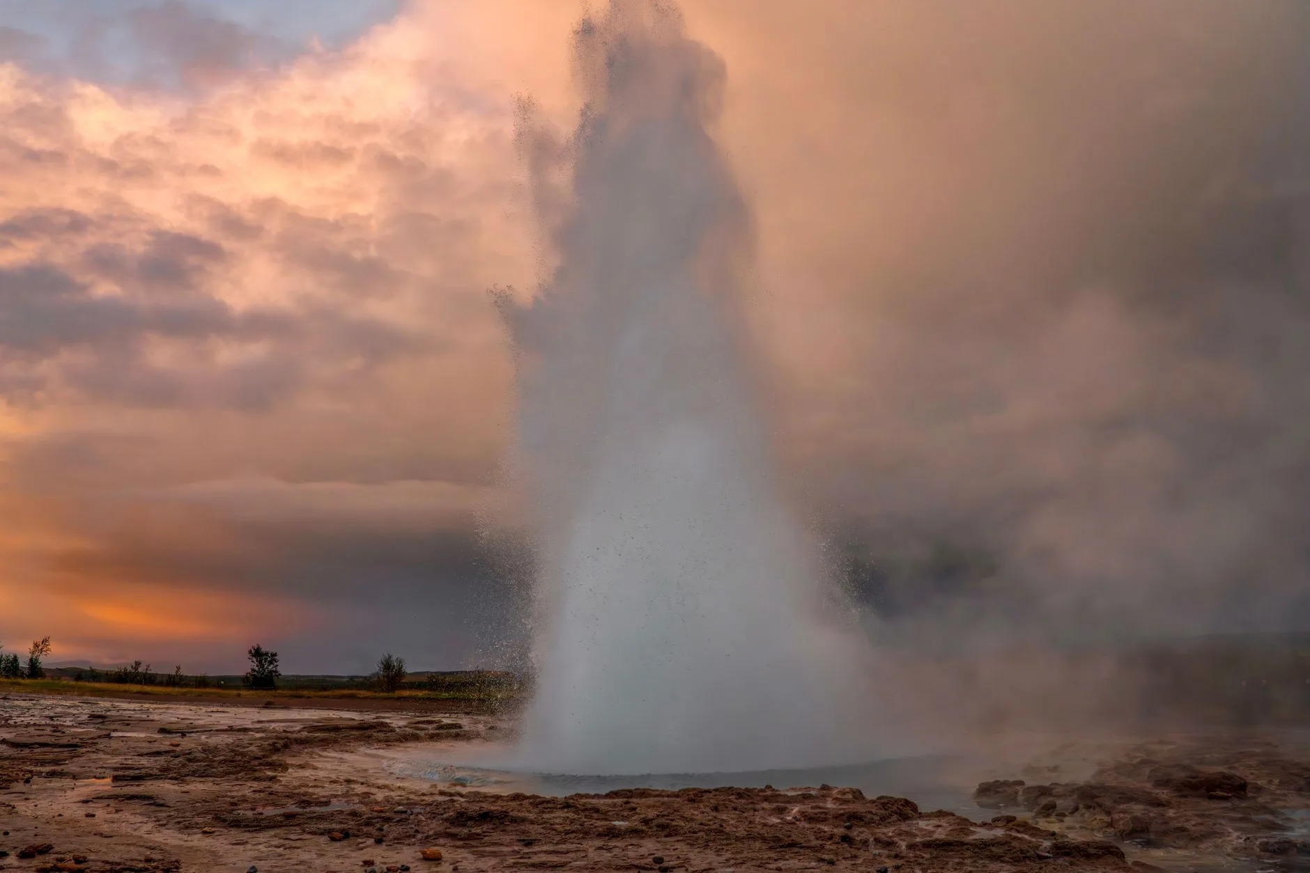 Geysir, la zone géothermique