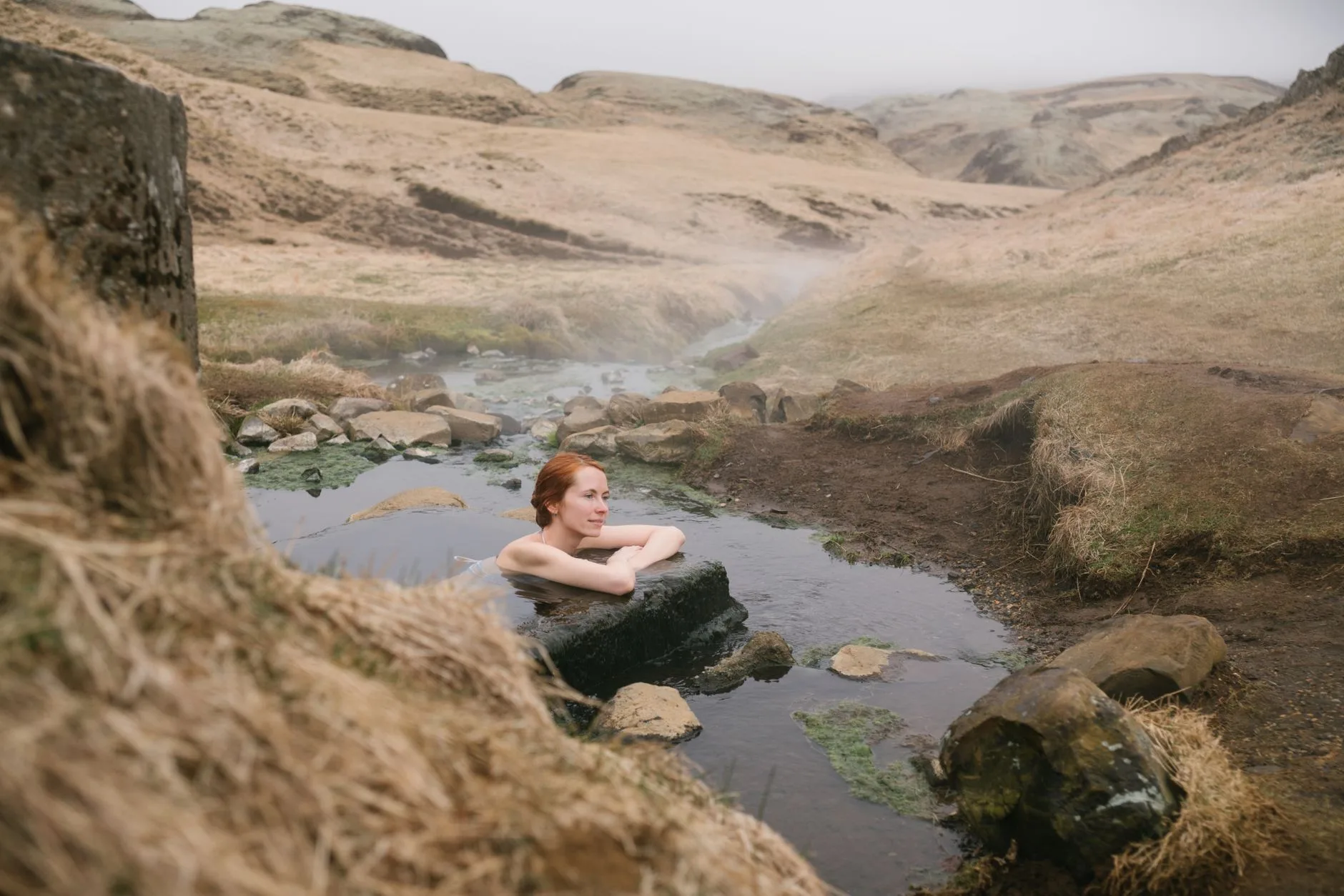 Reykjadalur, la rivière chaude à ciel ouvert